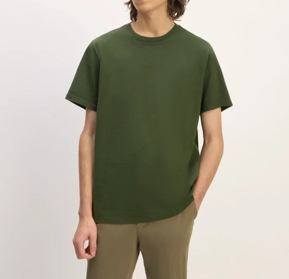 Everlane Tops - Everlane Organic Cotton Crew Neck Tee t-shirt Olive Medium A006360